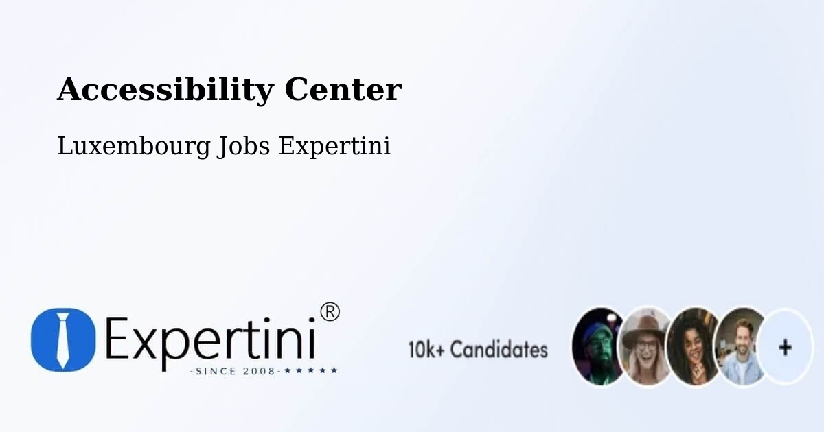Accessibility Statement – Troisvierges - Luxembourg Jobs Expertini