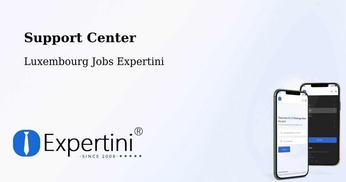 Support Services – Troisvierges - Luxembourg Jobs Expertini